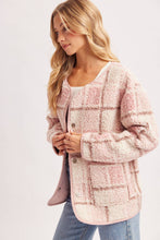 Load image into Gallery viewer, Bluivy - Blush Pink/Brown Jacket