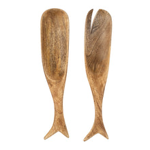 Load image into Gallery viewer, Fish Salad Servers S/2