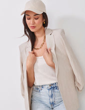 Load image into Gallery viewer, Neutral Linen Baseball Hat