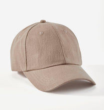 Load image into Gallery viewer, Neutral Linen Baseball Hat