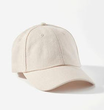 Load image into Gallery viewer, Neutral Linen Baseball Hat