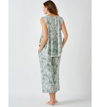 Load image into Gallery viewer, Ithaca Sleeveless Linen Top - Sage