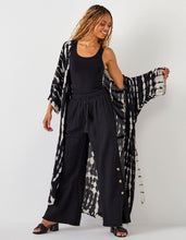 Load image into Gallery viewer, Long Tie Dye Kimono