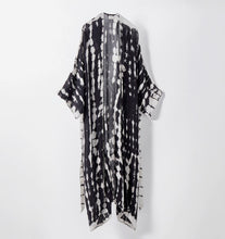 Load image into Gallery viewer, Long Tie Dye Kimono