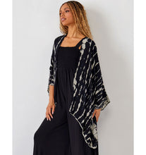 Load image into Gallery viewer, Short Tie Dye Kimono