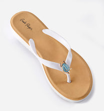Load image into Gallery viewer, Turtle Flip Flop