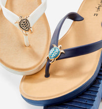 Load image into Gallery viewer, Turtle Flip Flop