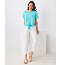 Load image into Gallery viewer, Jenny Short Sleeve Top - Aqua