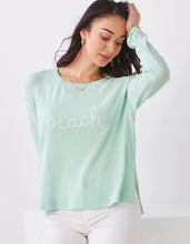 Load image into Gallery viewer, Summer Callout Crew Neck - Aqua
