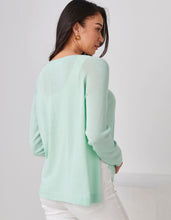 Load image into Gallery viewer, Summer Callout Crew Neck - Aqua