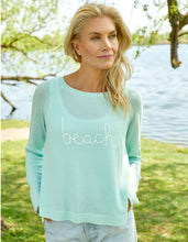 Load image into Gallery viewer, Summer Callout Crew Neck - Aqua