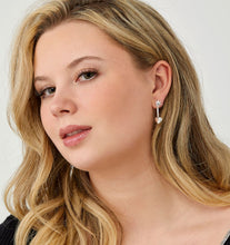 Load image into Gallery viewer, Heart Drop Stud Earrings