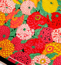 Load image into Gallery viewer, Floral Print Wrap Scarf - Black