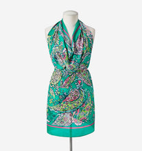 Load image into Gallery viewer, Green Printed Sarong