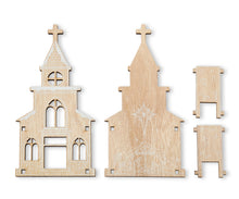 Load image into Gallery viewer, Winterville Wood Church