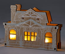 Load image into Gallery viewer, Winterville Wood Ski Lodge