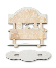 Load image into Gallery viewer, Wood Cocoa Stand