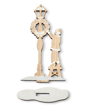 Load image into Gallery viewer, Wood Christmas Lamp Post