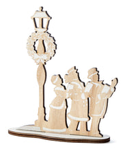 Load image into Gallery viewer, Wood Christmas Carollers