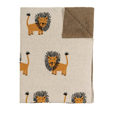Load image into Gallery viewer, Lions Roar Baby Blanket