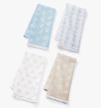 Load image into Gallery viewer, Beachcomber Rolled Coastal Tea Towel