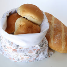Load image into Gallery viewer, Colibri Canada - Reusable Bread Bag - Wild Mushrooms