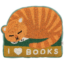Load image into Gallery viewer, Jubilee Book Club Beaded Throw Pillow