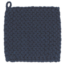 Load image into Gallery viewer, Danica Brands - Midnight Blue Knit Potholder