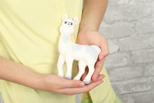 Load image into Gallery viewer, Lil' Llama Natural Rubber Teething Toy - LLama