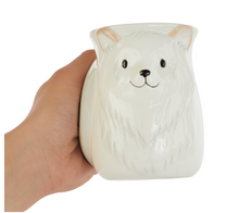 Load image into Gallery viewer, Ceramic Hand Warmer Forest Animal Mug