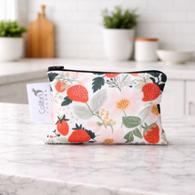 Load image into Gallery viewer, Colibri Canada - Strawberry Patch Reusable Snack Bag - Small