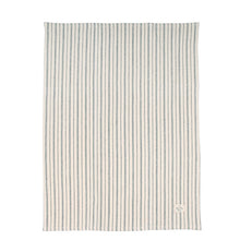 Load image into Gallery viewer, Pinstripe Kitchen Towel Charcoal
