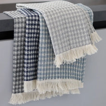 Load image into Gallery viewer, Jumbo Waffle Fringe Tea Towel
