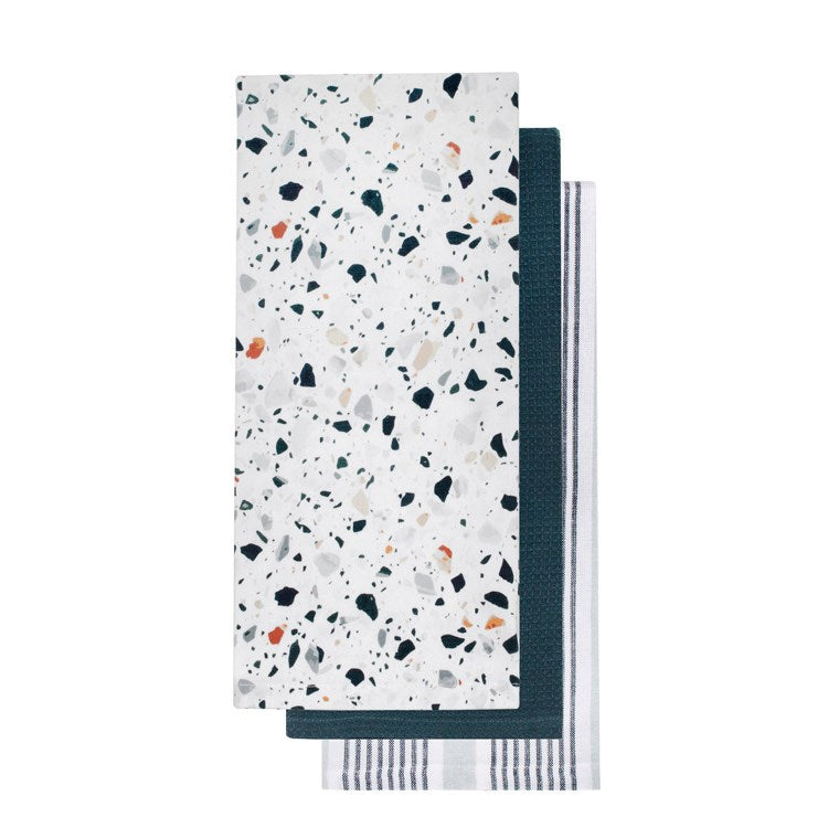 Terrazzo Kitchen Towel Set Of 3