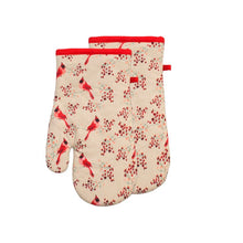 Load image into Gallery viewer, Cardinal Oven Mitt Set Of 2
