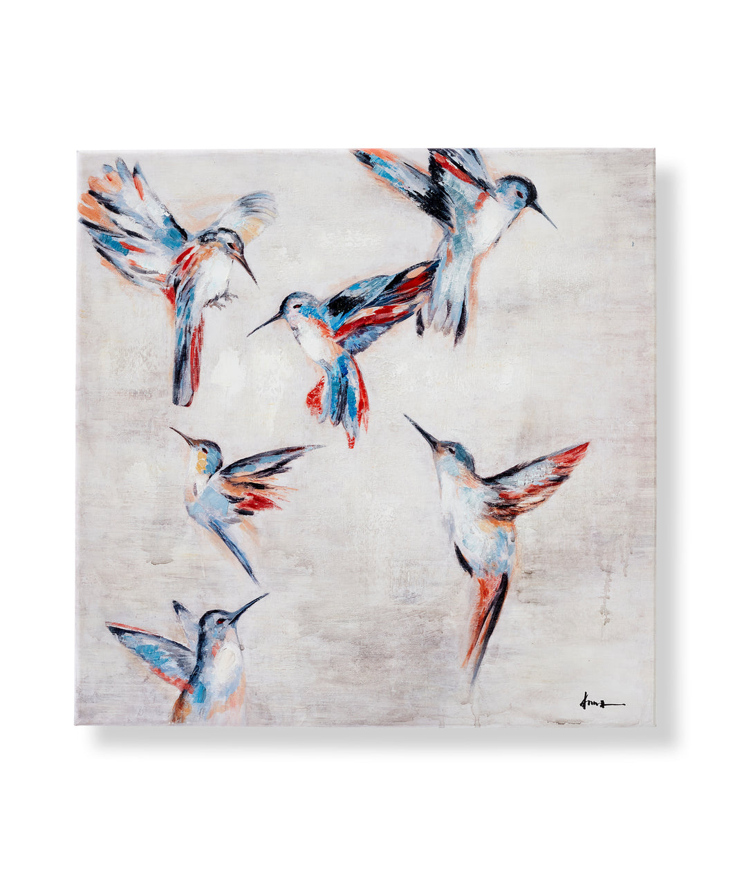 Hummingbird Canvas Wall Print