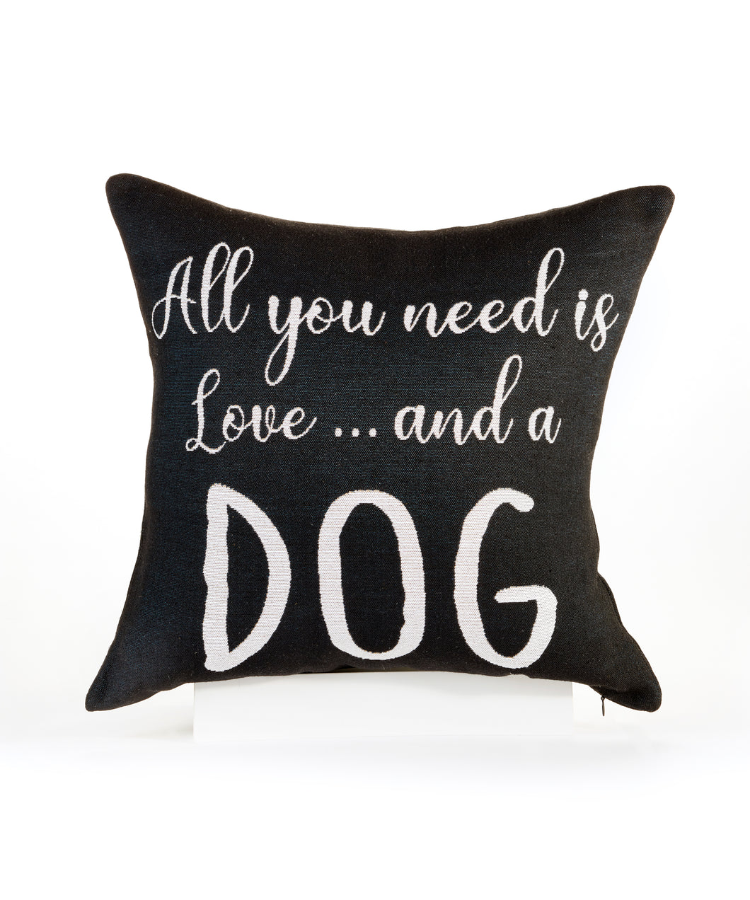 Love And A Dog Pillow