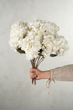 Load image into Gallery viewer, Hydrangea Floral Spray White
