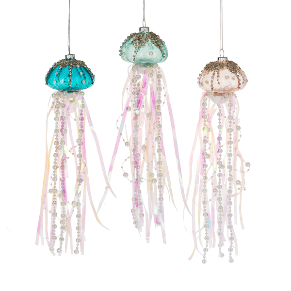 Magic Of The Sea Jellyfish Ornaments