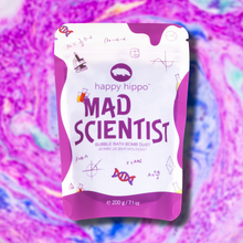 Load image into Gallery viewer, Happy Hippo Bath - Mad Scientist - Bubble Bomb Dust
