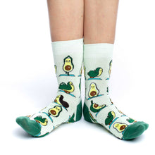 Load image into Gallery viewer, Good Luck Sock - Women's Avocado Yoga Socks

