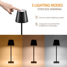 Load image into Gallery viewer, USB Touch LED Lamp Rechargeable - Black Classic
