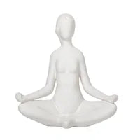 Load image into Gallery viewer, Yoga Ceramic Sculpture - Hands On Knees
