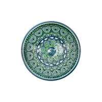 Load image into Gallery viewer, Kiri Porcelain Sauce Dish - Green Mandala
