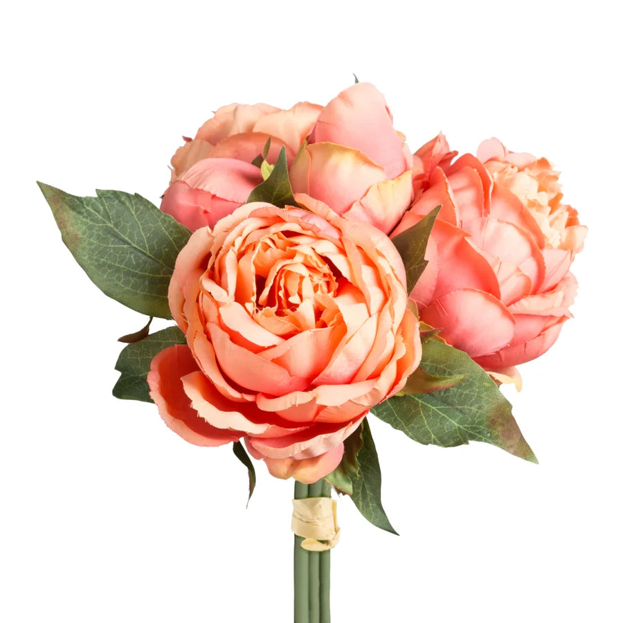 Blushing Peony Bloom Bouquet - Peach