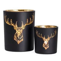 Load image into Gallery viewer, Stag Head Silhouette Vase - Small
