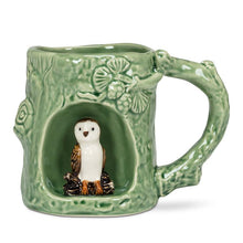 Load image into Gallery viewer, Tree Look Mug With Owl
