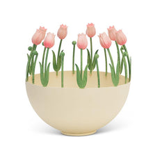 Load image into Gallery viewer, Small Shallow Planter With Tulip Edge

