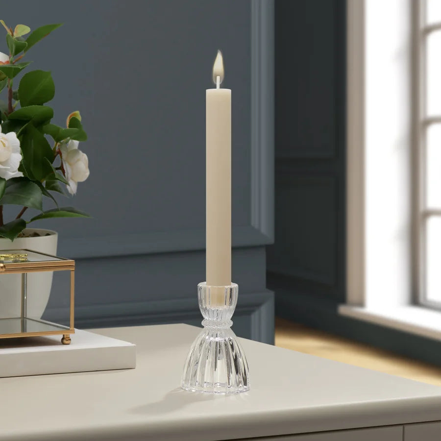 Olivia Glass Taper Candle