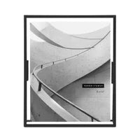 Load image into Gallery viewer, Structure Black Metal Easel Floating Frame - 8x10&quot;
